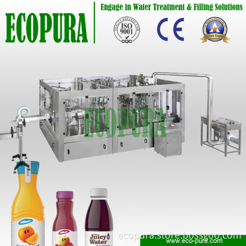 Tropical Fruit Juice / Beverage Filling Packaging Line